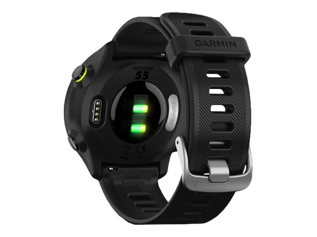 Garmin Forerunner 55 - Schwarz - Sportuhr mit Band - Silikon - schwarz - Anzeige 2.63 cm (1.04), Ansicht 4