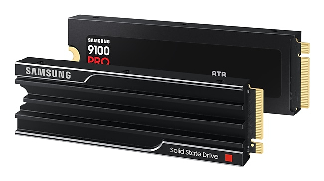Samsung 9100 PRO MZ-VAP8T0 - SSD - verschlüsselt - 8 TB - intern - M.2 2280 - PCI Express 5.0 x4 (NVMe), Ansicht 2