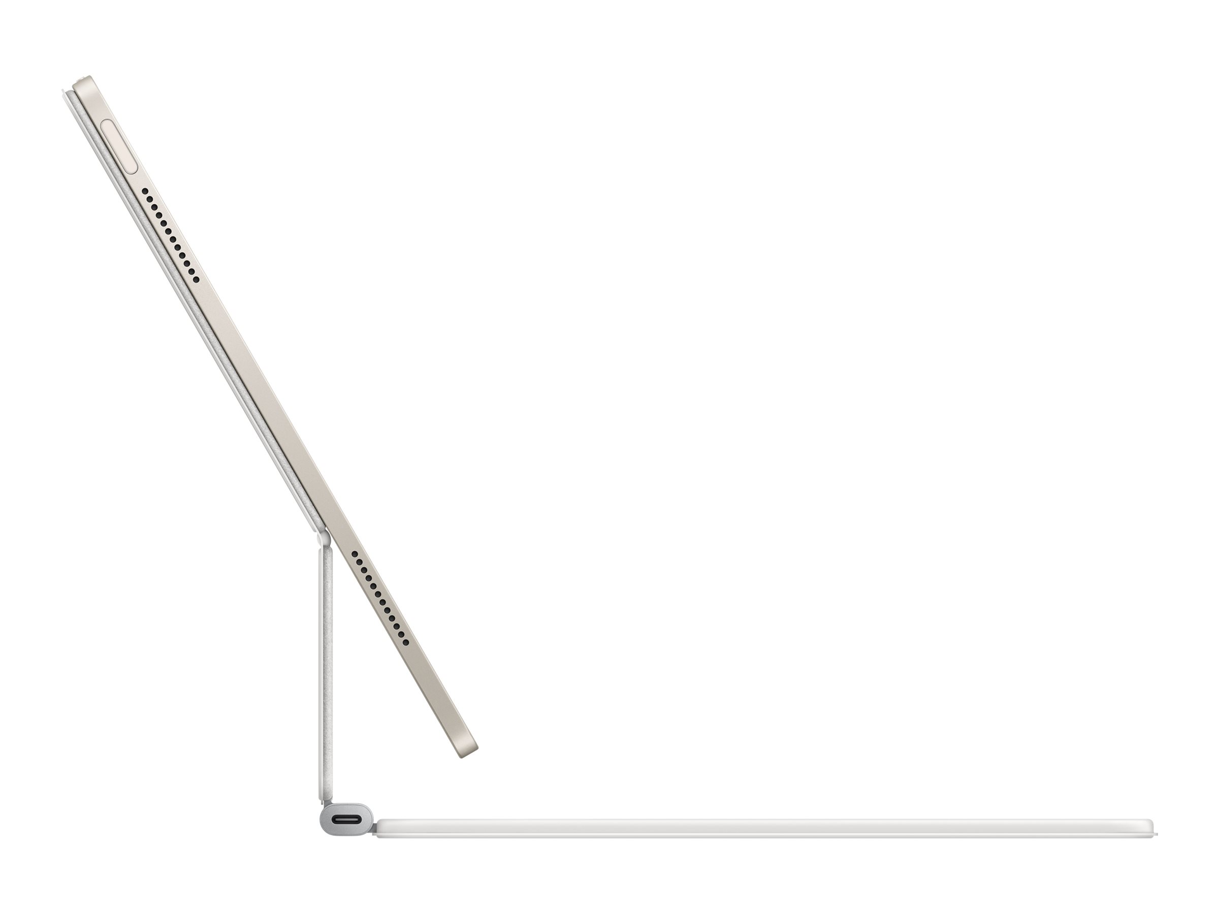 Apple Magic Keyboard - Tastatur und Foliohülle - mit Trackpad - Apple Smart connector - TL: UK, QWERTY, Ansicht 3