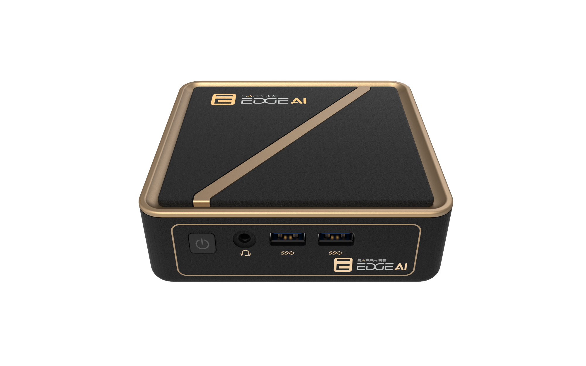 Sapphire Barebone EDGE AI 340 - Barebone - DDR5, Ansicht 3