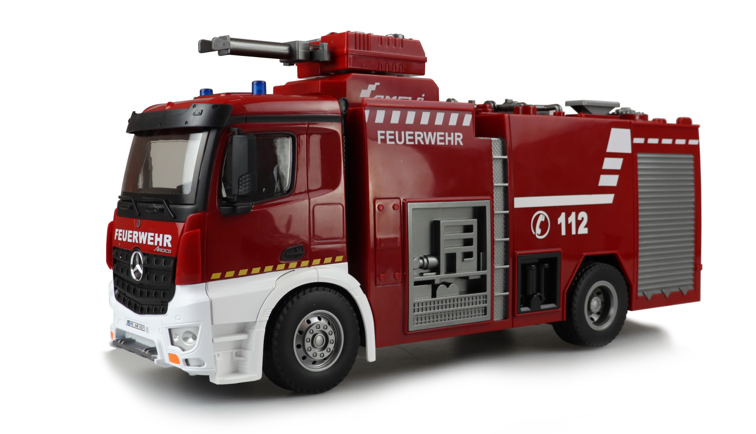 Vorschau: Amewi Mercedes-Benz Feuerwehr Löschfahrzeug - Feuerwehrwagen - 1:18 - Junge/Mädchen - 14 Jahr(e) - 1200 mAh - 2,4 kg