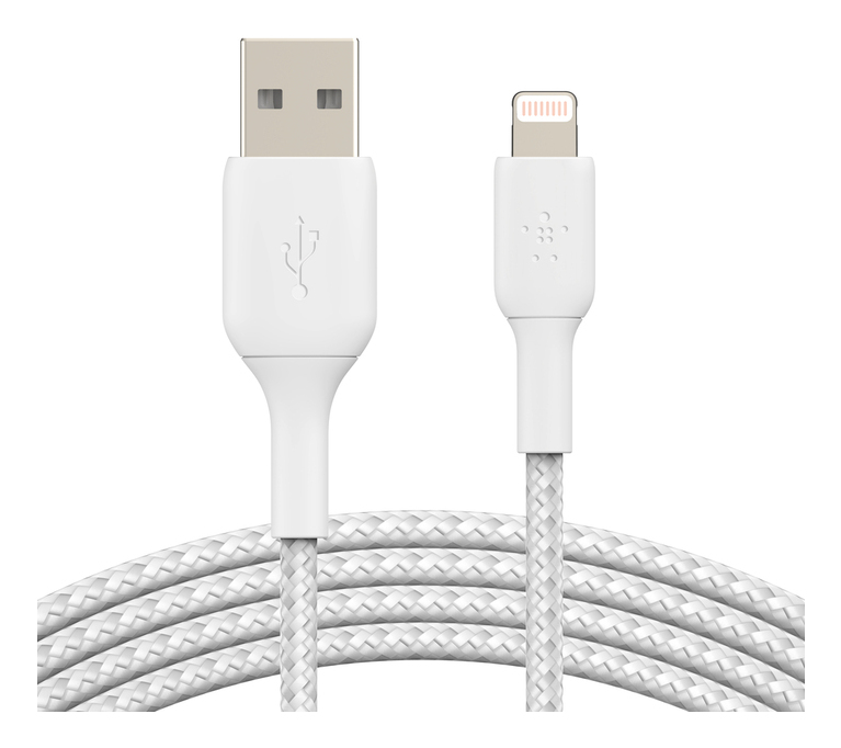 Belkin BOOST CHARGE - Lightning-Kabel - Lightning männlich zu USB männlich - 2 m - weiß - für Apple iPad/iPhone/iPod, Ansicht 2