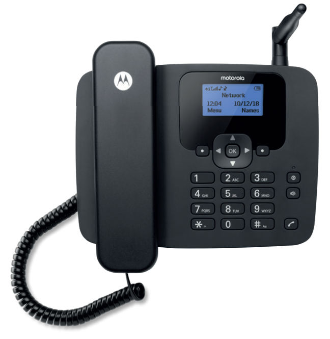 Motorola Solutions Motorola FW410L - Schnurlostelefon mit Rufnummernanzeige, Ansicht 2