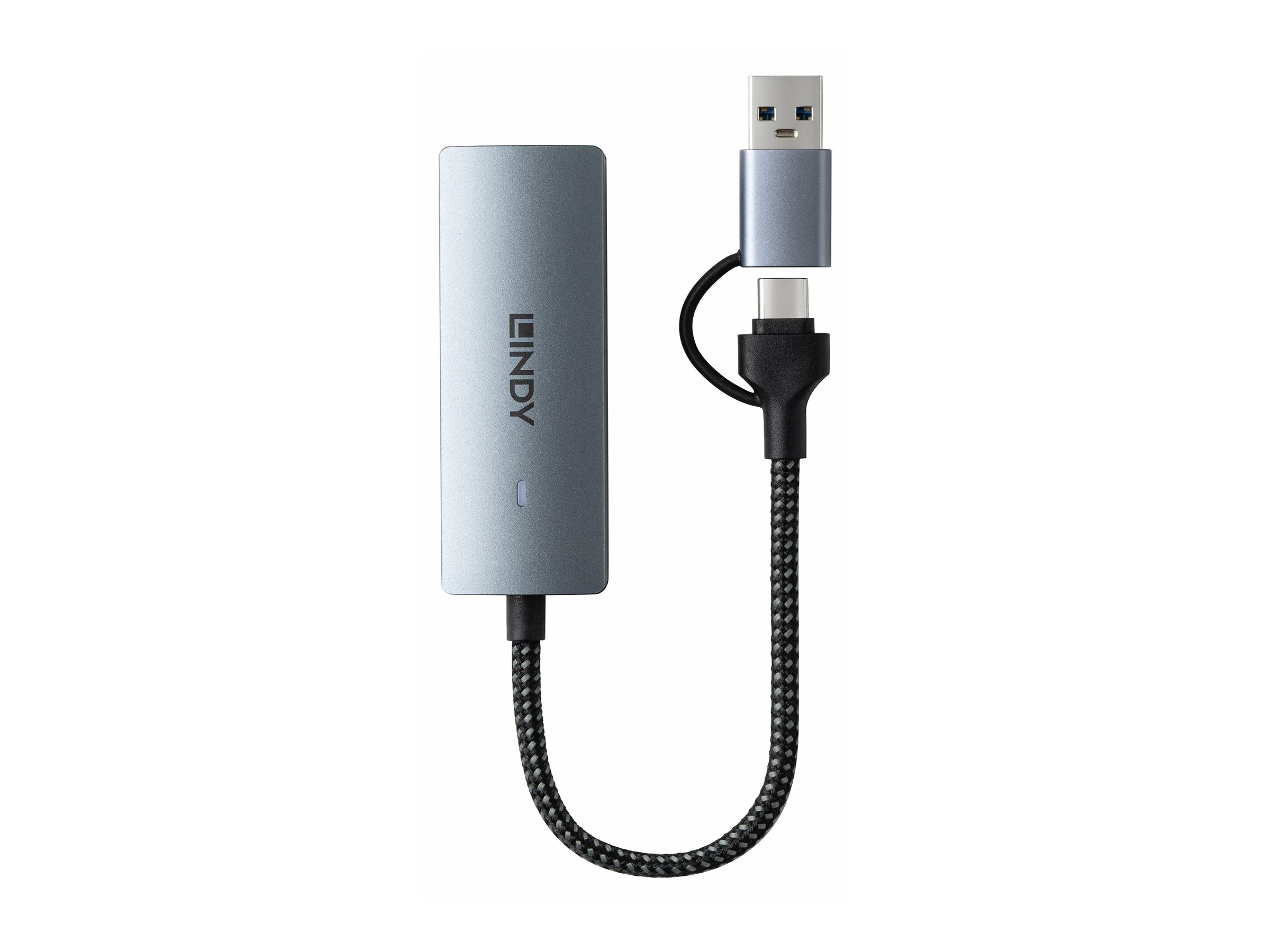 Lindy Netzwerkadapter - USB 3.2 Gen 1 - 10M/100M/1G/2.5G/5 Gigabit Ethernet x 1, Ansicht 3