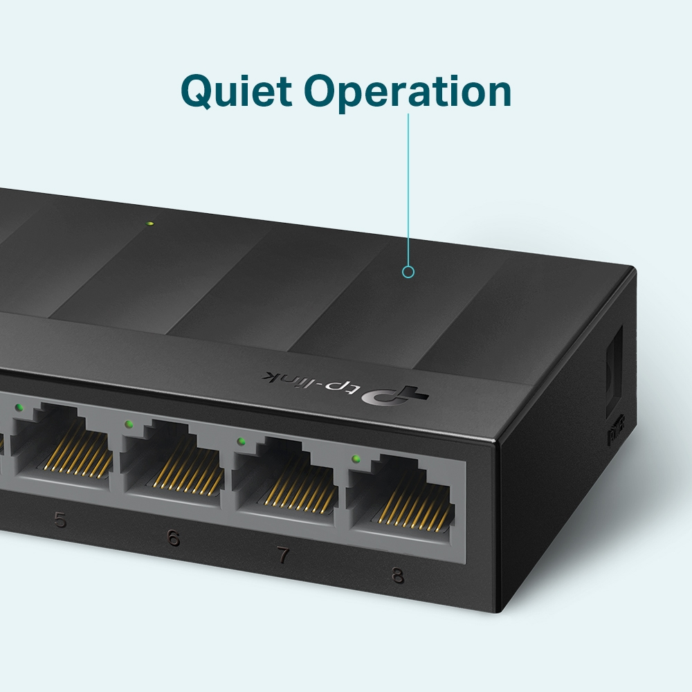 TP-LINK LiteWave LS1008G - Switch - unmanaged, Ansicht 4