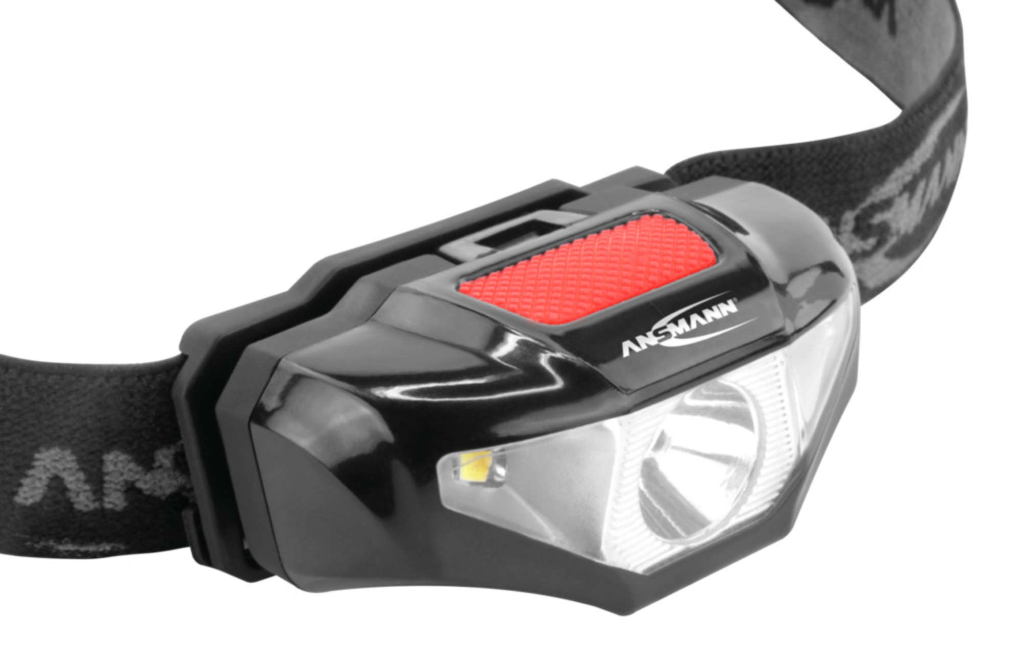 Ansmann HD70B - Stirnband-Taschenlampe - Schwarz - Acrylnitril-Butadien-Styrol (ABS) - Kunststoff - IP44 - LED, Ansicht 2