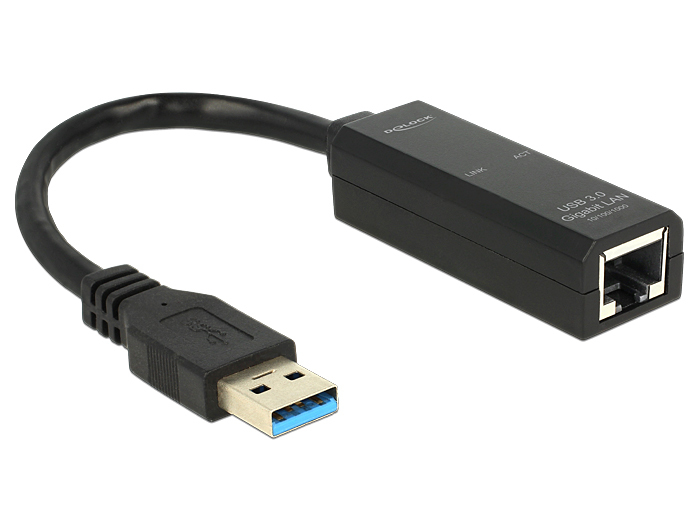 Delock 62616, Kabelgebunden, USB, Ethernet, 1000 Mbit/s