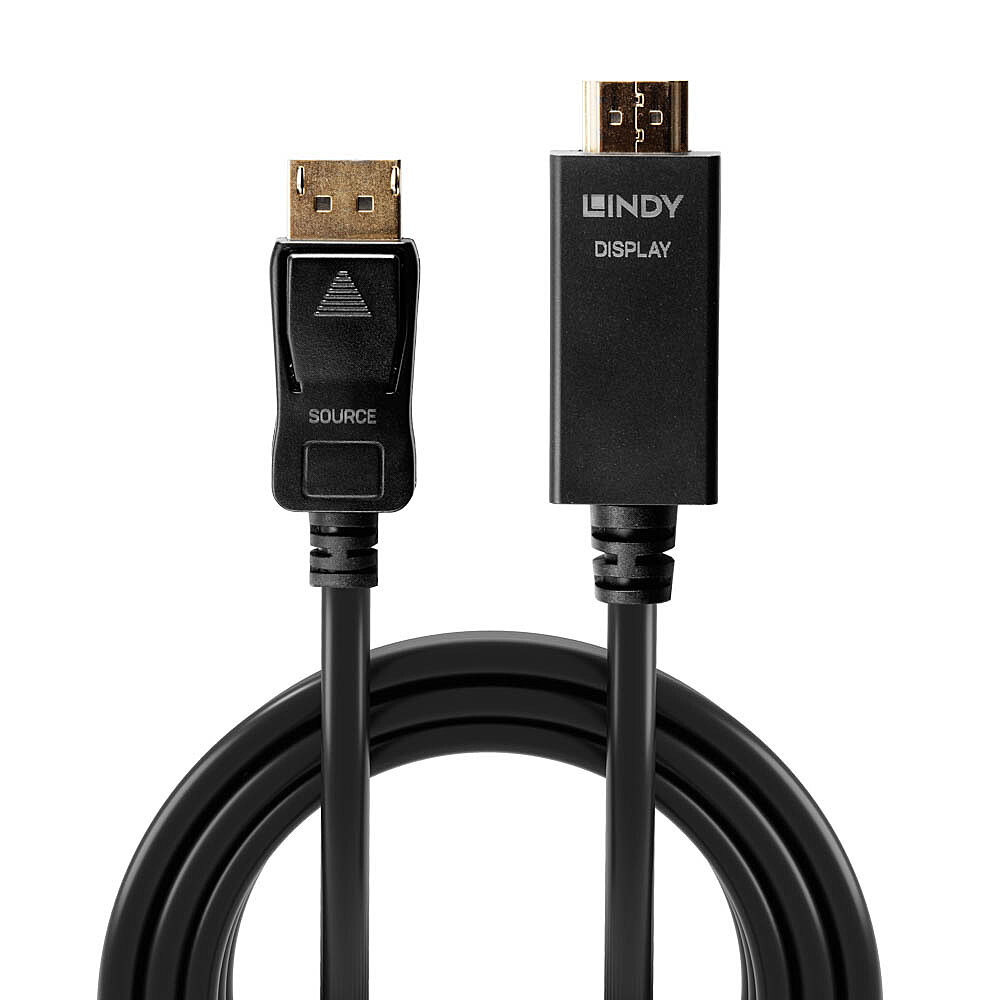 Lindy Video- / Audiokabel - DisplayPort (M) - 1 m, Ansicht 3