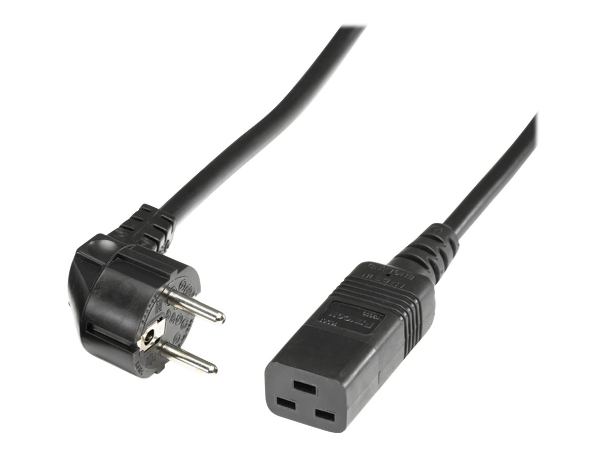 ROLINE Stromkabel - IEC 60320 C19 zu power CEE 7/7 (M)