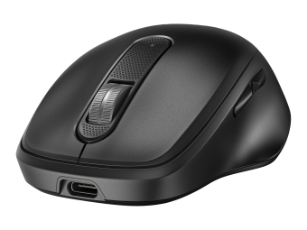 HP 510 - Maus - Vollgröße superschnell aufladbar - 5 Tasten - kabellos - 2.4 GHz - kabelloser Empfänger (USB)