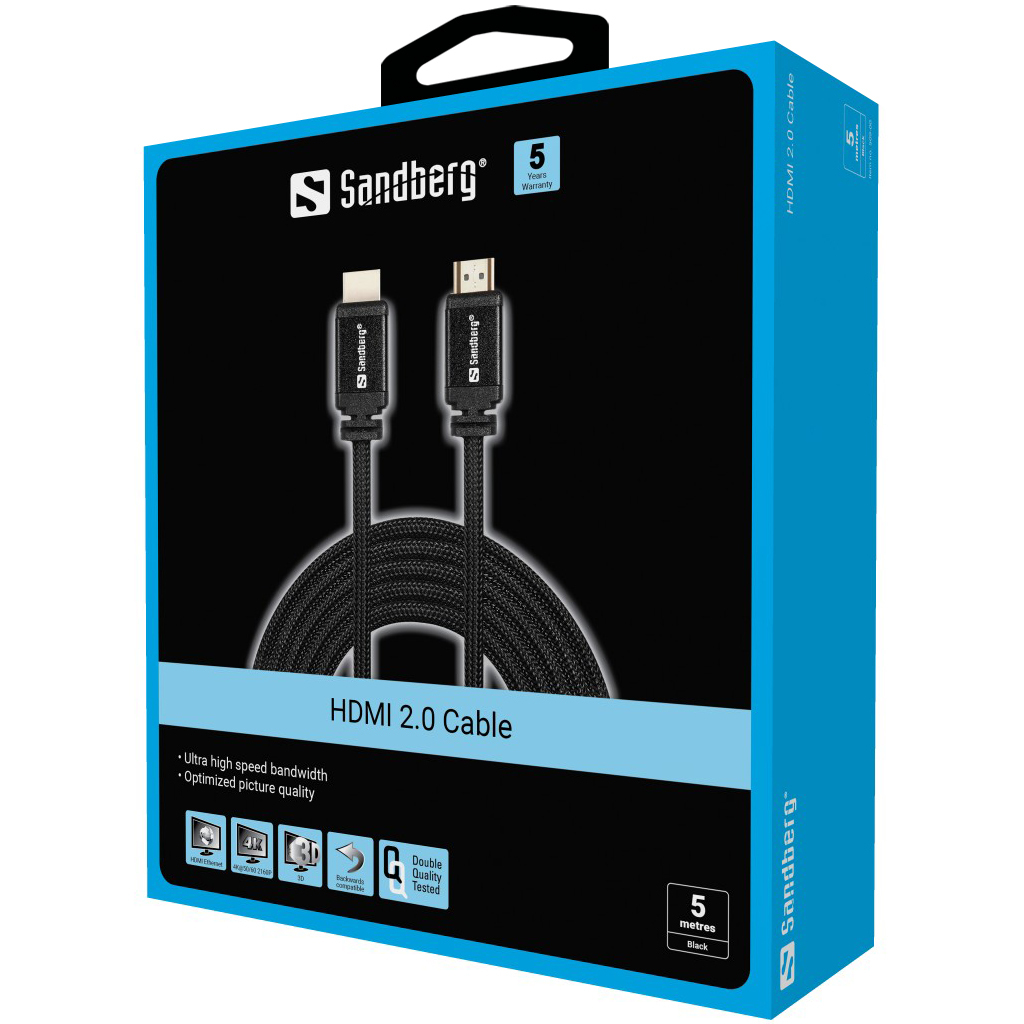 SANDBERG HDMI-Kabel - HDMI (M) bis HDMI (M), Ansicht 4