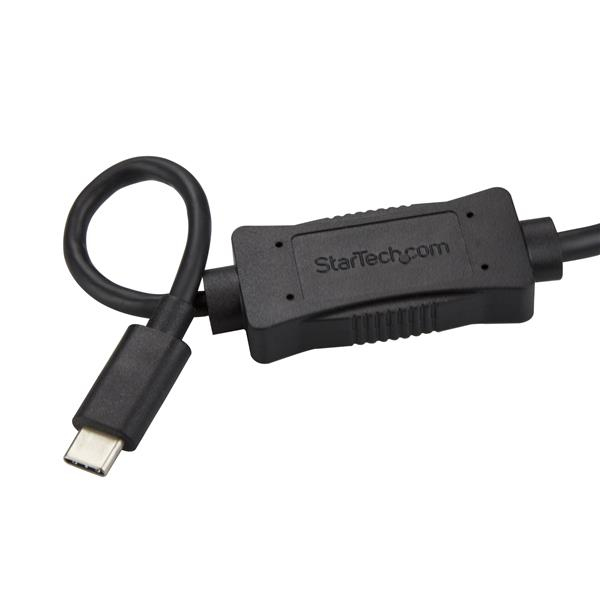 StarTech.com USB-C auf eSATA Kabel - Für externe Speichergeräte - USB 3.0 (5Gbit/s) - 1m, 0,9 m, USB C, Schwarz