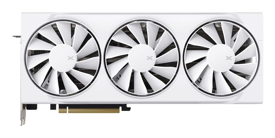 XFX VGA 16GB Radeon RX9070 SWIFT White OC Gaming 3xDP/1xHDMI AMD Radeon RX 9070 - Grafikkarte - 16.384 MB, Ansicht 3