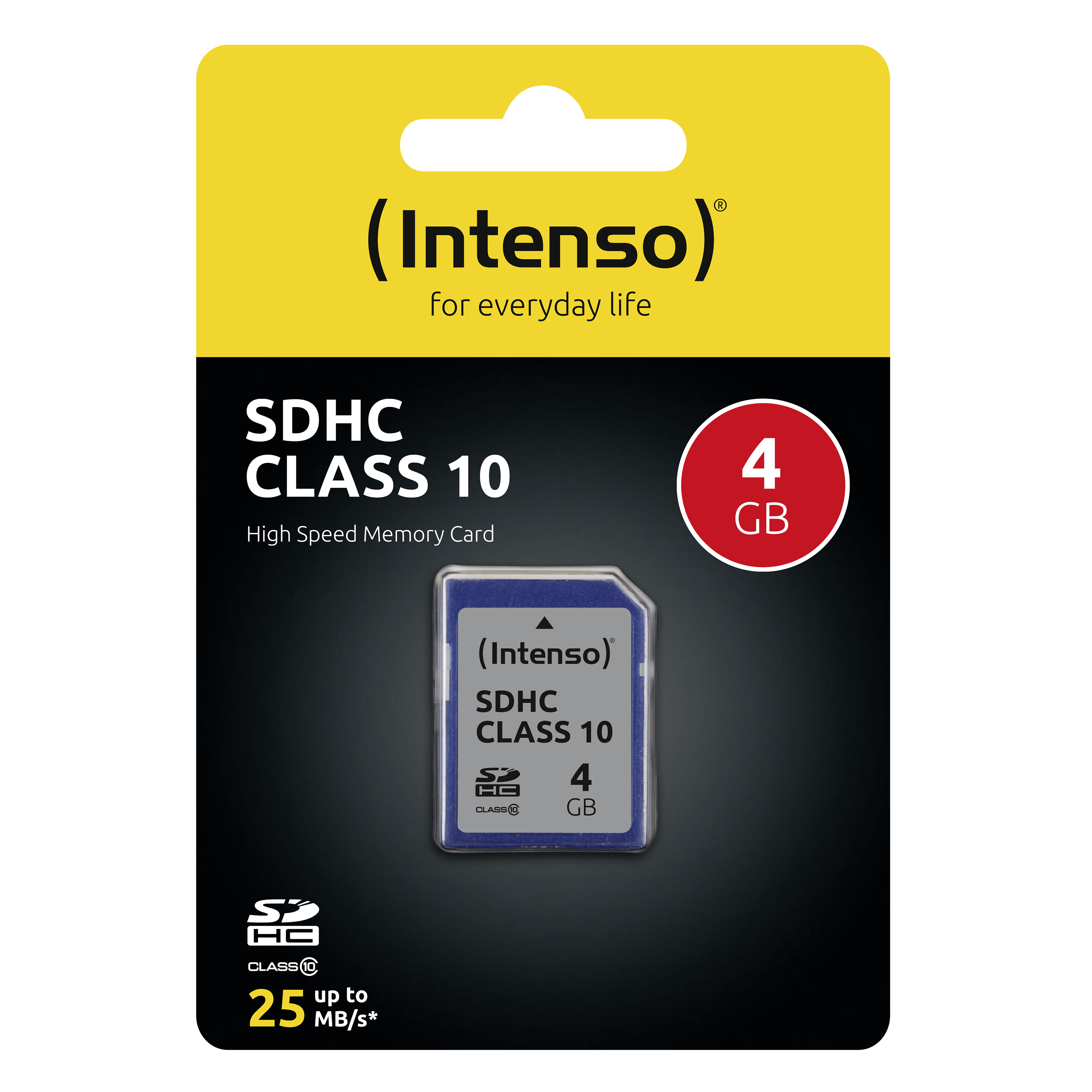 Intenso Class 10 - Flash-Speicherkarte - 4 GB, Ansicht 2