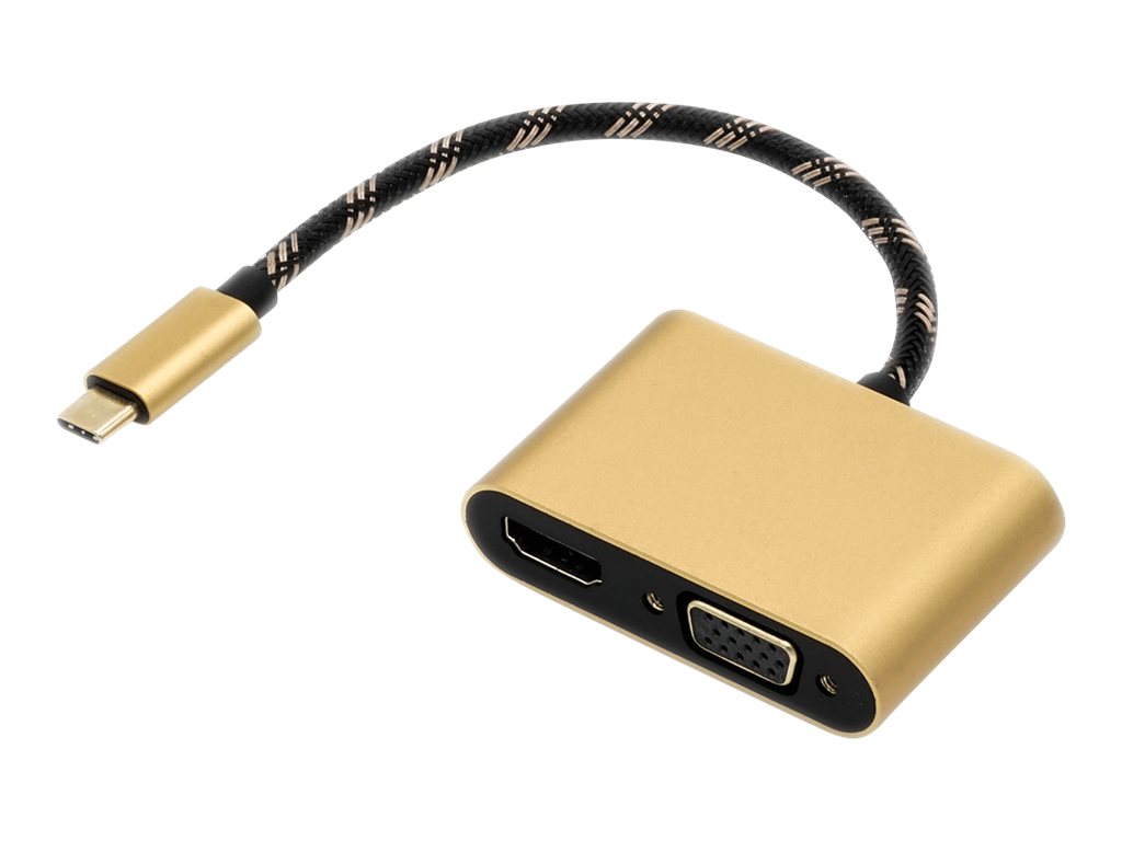 ROLINE Gold - Externer Videoadapter - USB-C 3.2