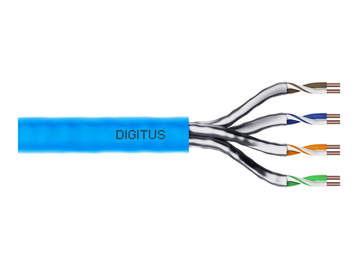 DIGITUS CAT 6A U/FTP Datenkabel - Verlegekabel, 1000 m, Simplex, Dca