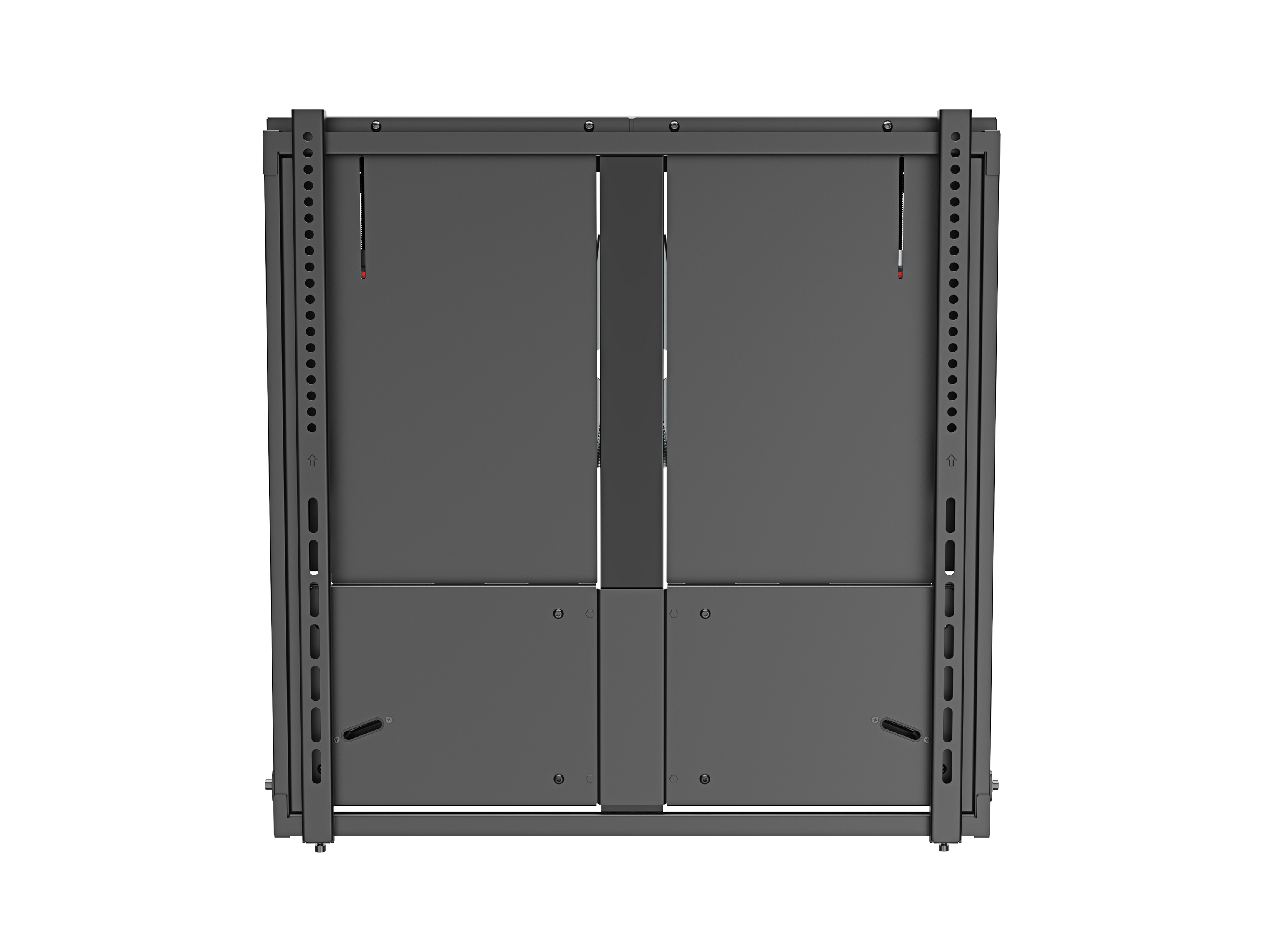 Equip Halterung - up-down - für TV - interactive - Kunststoff, stainless steel, Aluminium - Schwarz (55-86), Ansicht 3