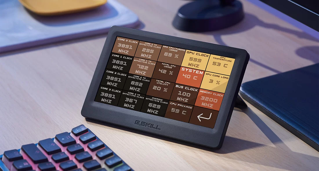 G.Skill WigiDash - Touchscreen mit LCD Anzeige, Ansicht 4