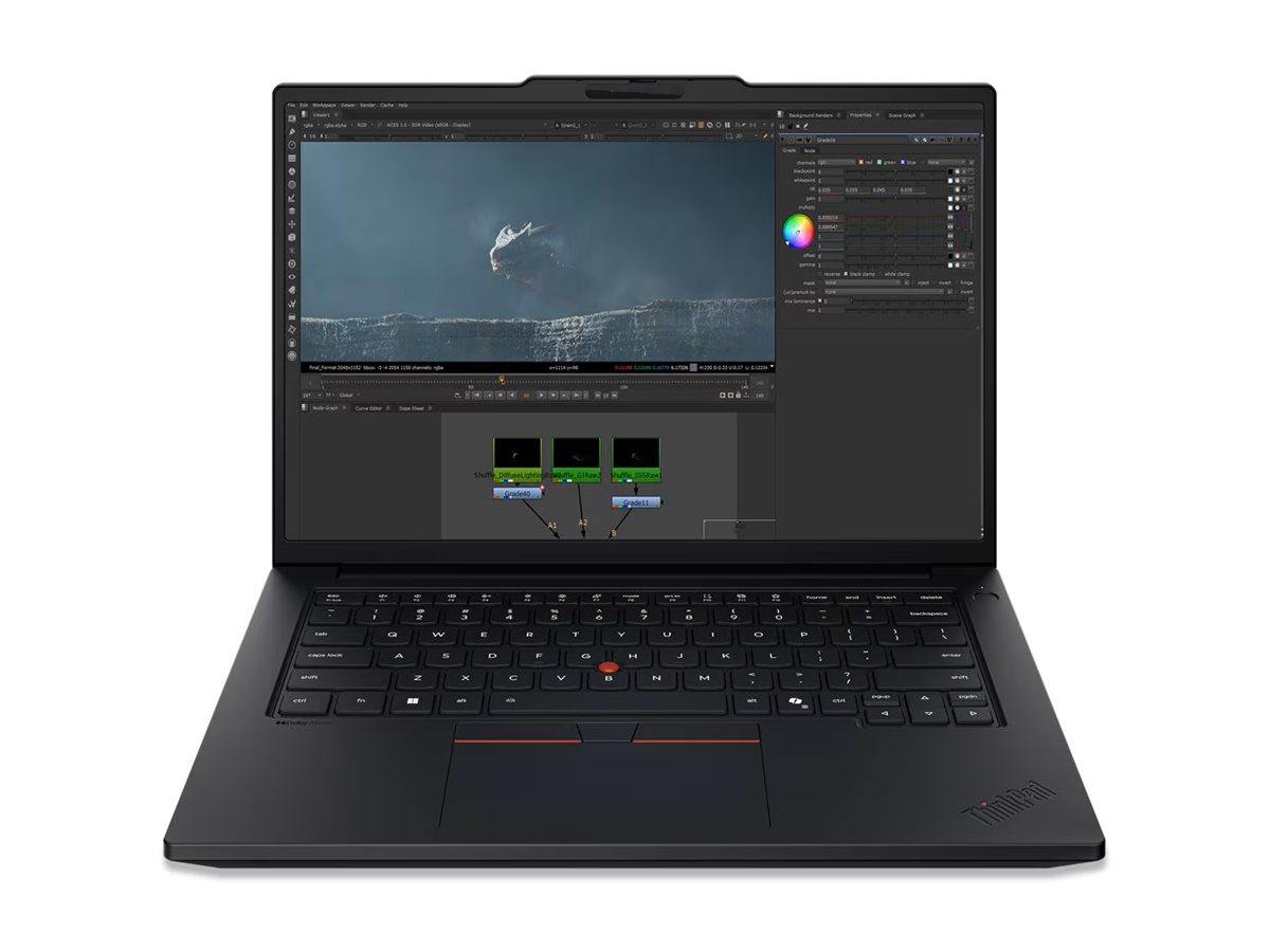 Lenovo ThinkPad P14s Gen 7 21XJ - Intel Core Ultra 7 366H / 2 GHz - vPro Enterprise - Win 11 Pro - RTX PRO 500 Blackwell - 64 GB RAM - 1 TB SSD TCG Opal Encryption 2, NVMe - 36.8 cm (14.5")
