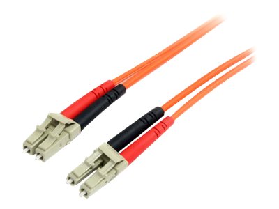 StarTech.com 3m Fiber Optic Cable - Multimode Duplex 62.5125 - LSZH - LCLC - OM1 - LC to LC Fiber Patch Cable (FIBLCLC3)