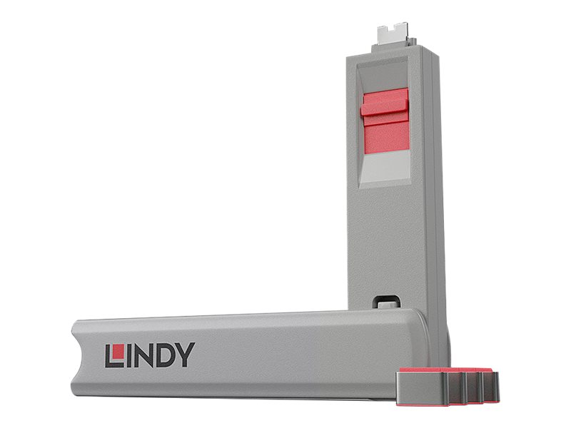 Lindy - Schloss für USB-C-Port - Rot