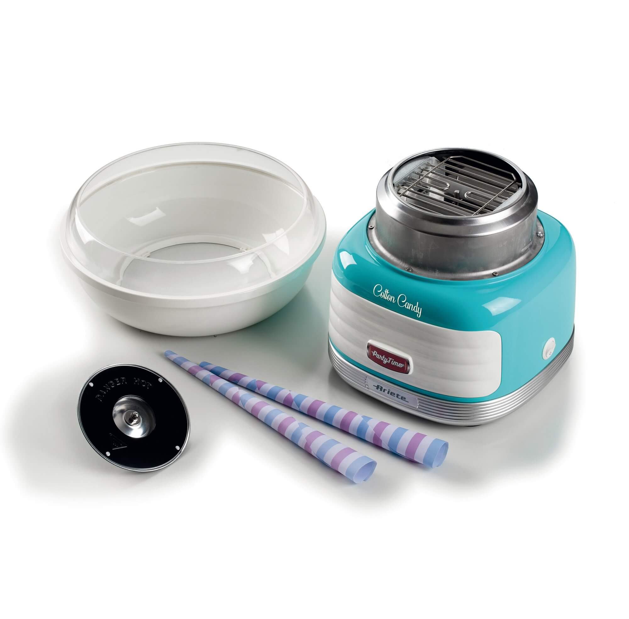 Ariete 2973/01 - Blau - Silber - Weiß - Granulierter Zucker - Hard candy - Kunststoff - 450 W - 280 mm - 280 mm, Ansicht 4