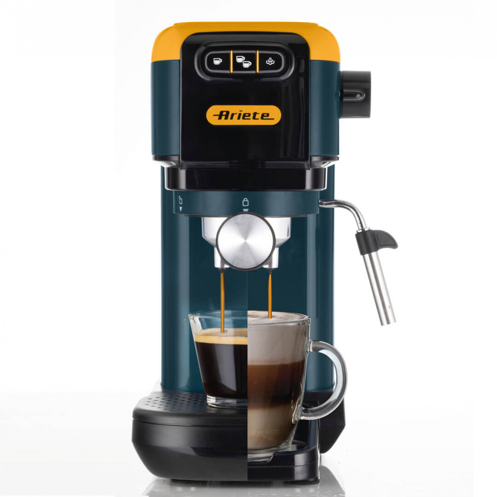 Ariete sieve beater machine yellow - Espresso-Automat - 15 Bar, Ansicht 4