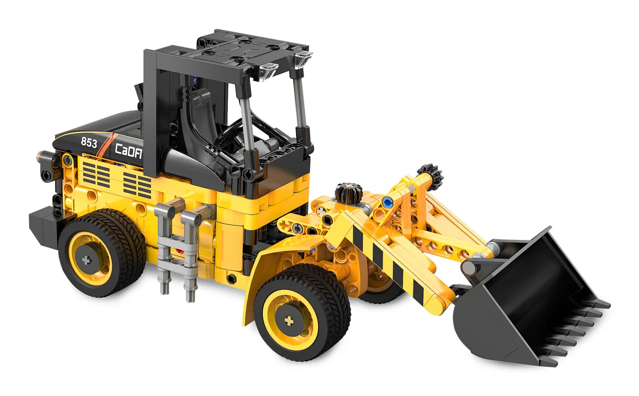 JAMARA CaDA Radlader Bricks gelb 8+, Ansicht 2