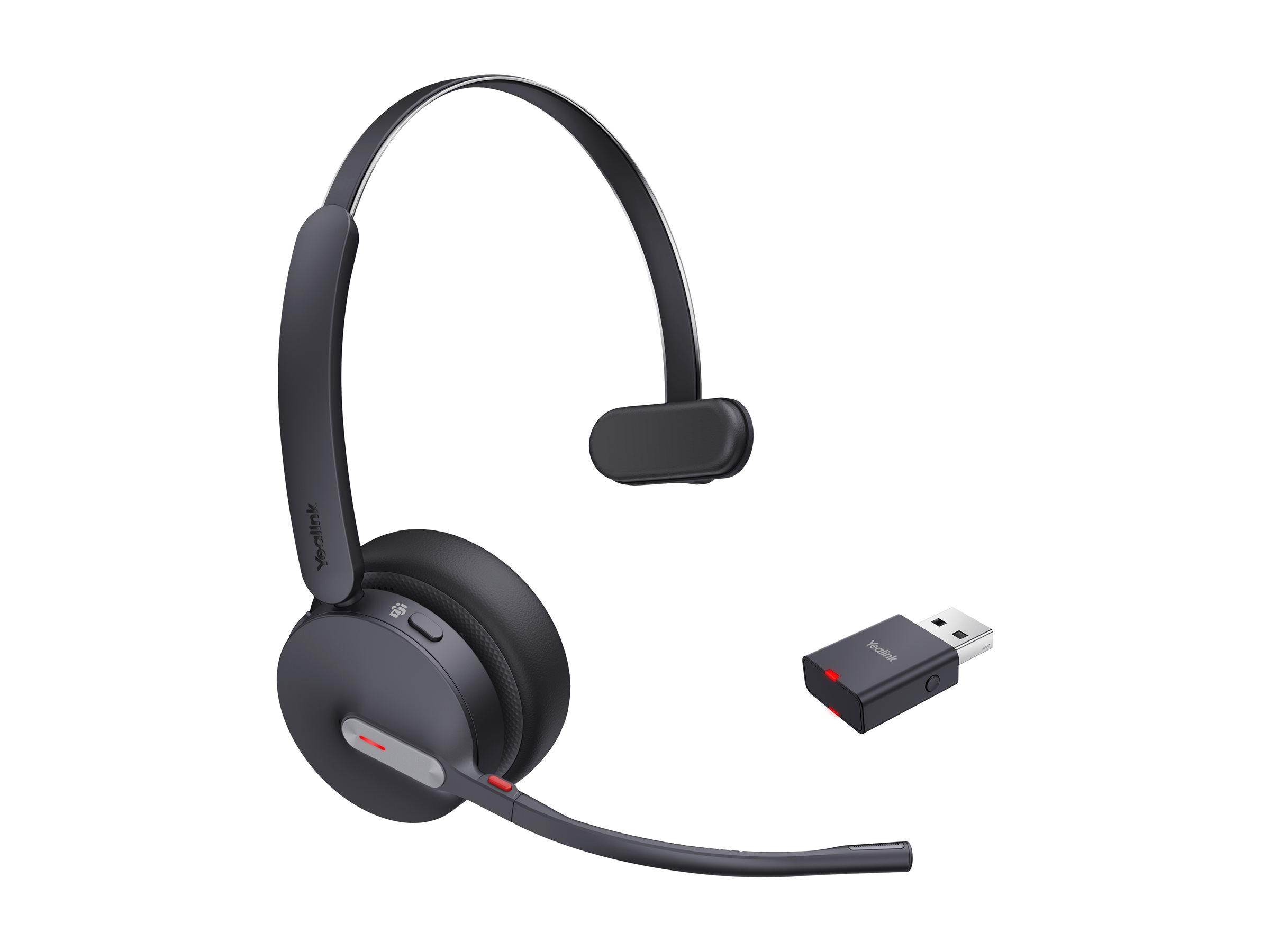 Yealink Dect Headset WH64 Hybrid Mono Teams - Headset, Ansicht 5