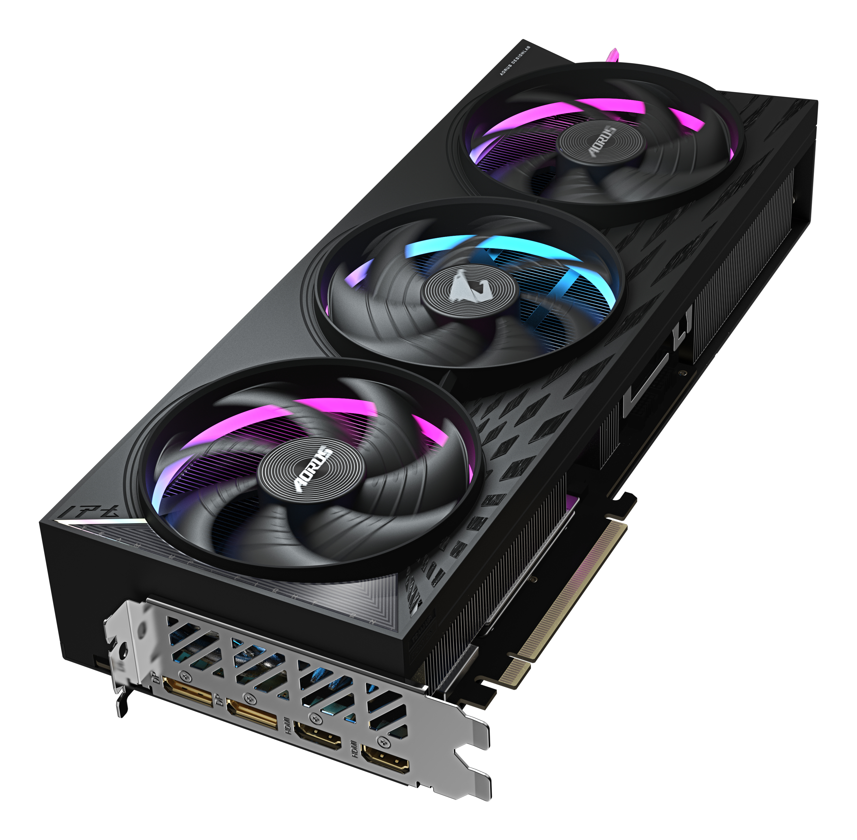 Gigabyte Radeon RX 9070 XT Aores Elite 16 GB - PCI - 16.384 MB, Ansicht 3