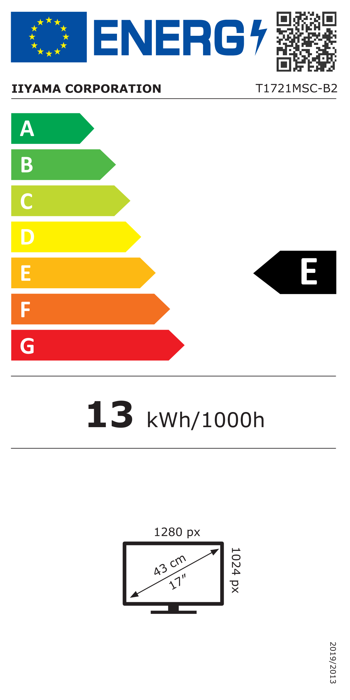 energy efficiency class label