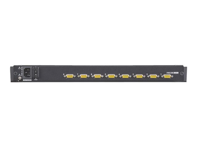 ATEN LCD KVM Switches CL1308N - KVM-Konsole mit KVM-Switch - 8 Anschlüsse - PS2 USB - 48.3 cm (19)