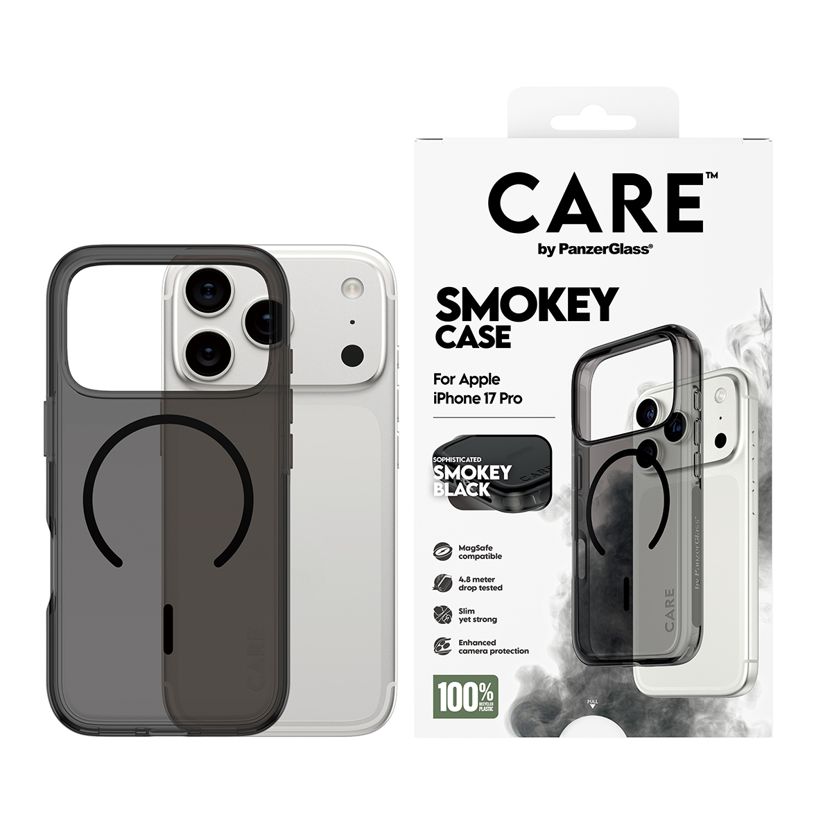 PanzerGlass CARE by Case Urban Expl Smokey BK MagSafe iP 17 Pro, Ansicht 2