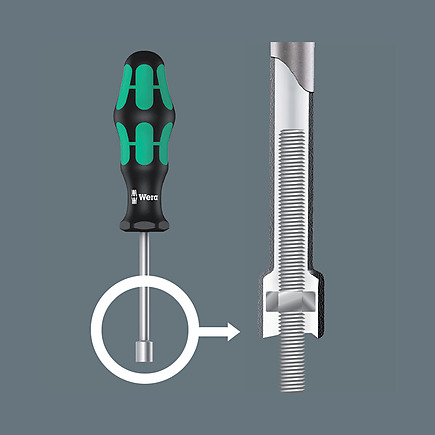 Wera SH 2 - Edelstahl - Schwarz - Metallisch - 325 mm - 150 mm - 70 mm - 1,36 kg, Ansicht 2