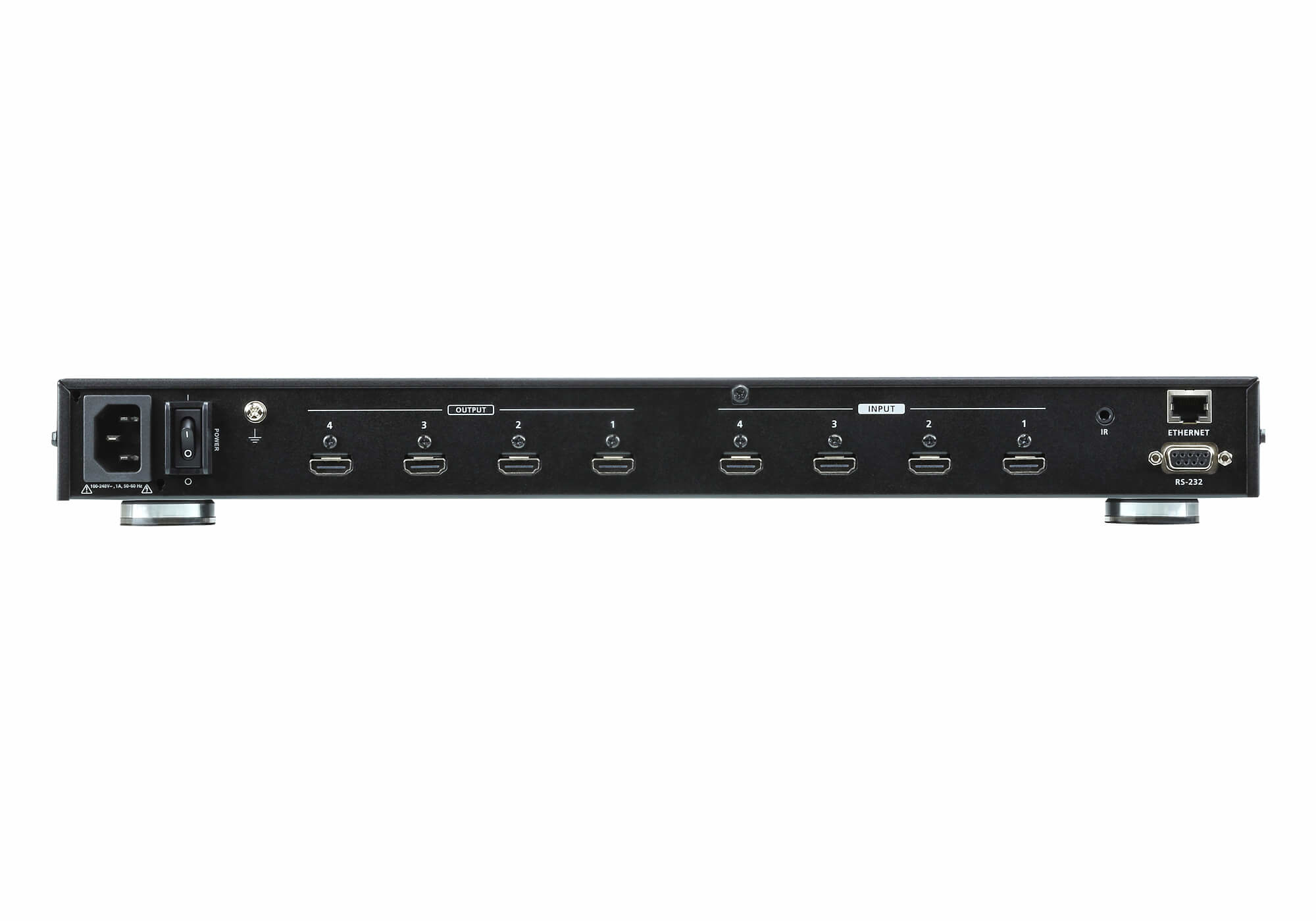 ATEN VanCryst VM0404HB 4 x 4 True 4K HDMI Matrix Switch, Ansicht 4