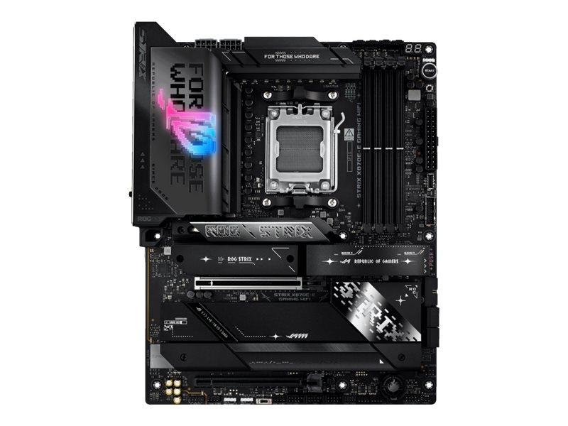 ASUS ROG STRIX X870E-E GAMING WIFI - Motherboard - ATX - Socket AM5 - AMD X870E Chipsatz - USB4, USB-C 3.2 Gen 2x2, USB-