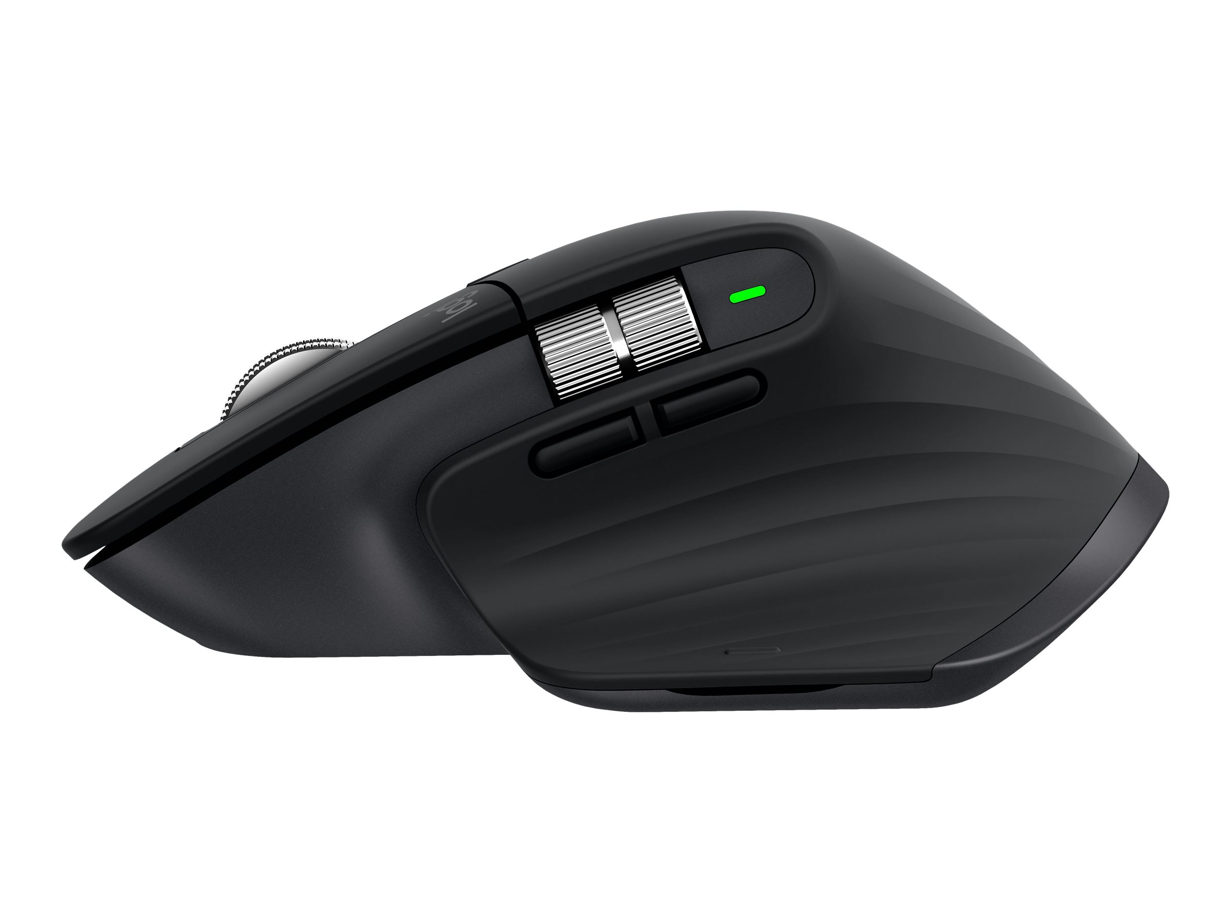 Logitech MX Master 3 - Maus - Laser - 7 Tasten - kabellos - 2.4 GHz Bluetooth - kabelloser Empfänger (USB)