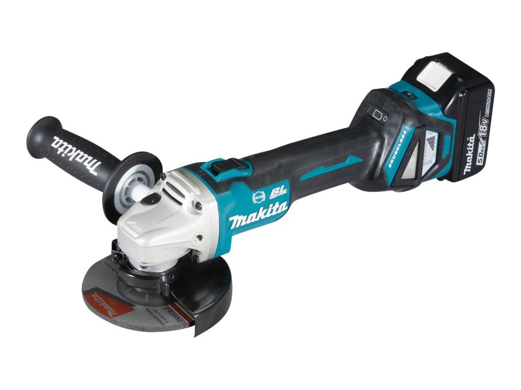 Makita DGA513RTJ Akku-Winkelschleifer inkl. MAKPAC + 2 Akkus 5.0Ah von LumaTech