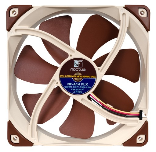 Noctua NF-A14 FLX - Gehäuselüfter - 140 mm, Ansicht 3