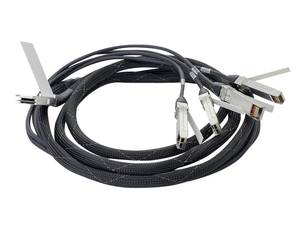 HPE BladeSystem c-Class InfiniBand/Glasfaserkabel 3 m QSFP+ 4x SFP+ (721064-B21)