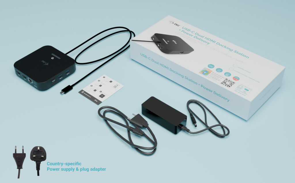 i-tec Dockingstation - USB-C / USB4 / Thunderbolt 3 / Thunderbolt 4 / Thunderbolt 5, Ansicht 3
