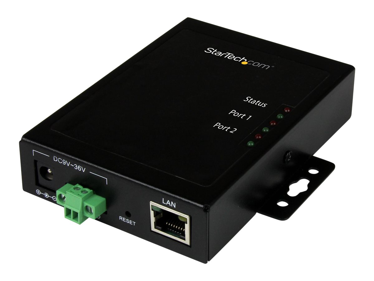 StarTech.com Startech 2 Port Seriell auf IP Geräte Server
