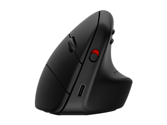 HP 925 - Vertikale Maus - 6 Tasten - kabellos - Bluetooth 5.3 2.4 GHz - kabelloser Empfänger (USB)