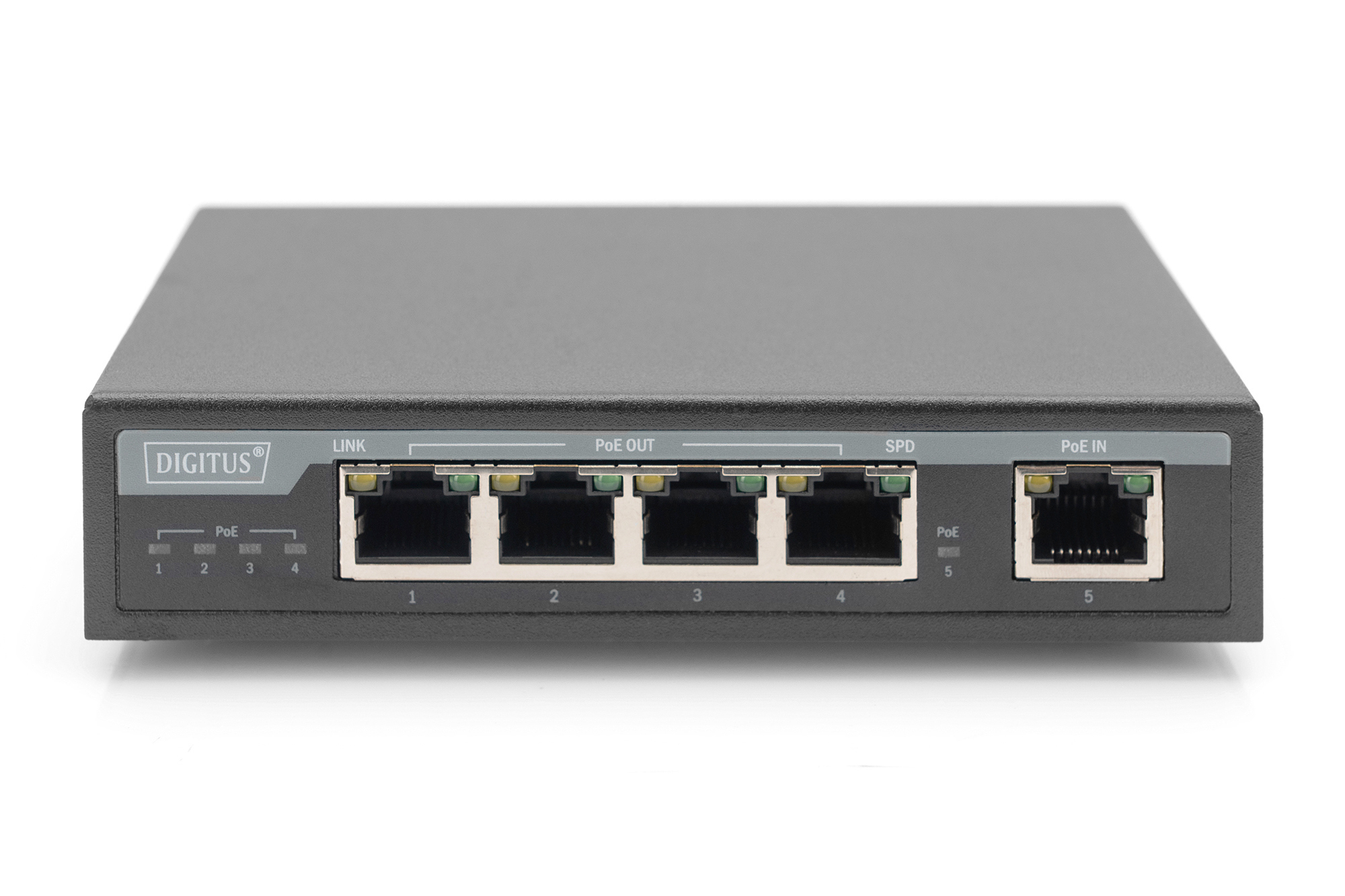 DIGITUS Extender 4-Port Gigabit PoE 802.3at 60W, Ansicht 4