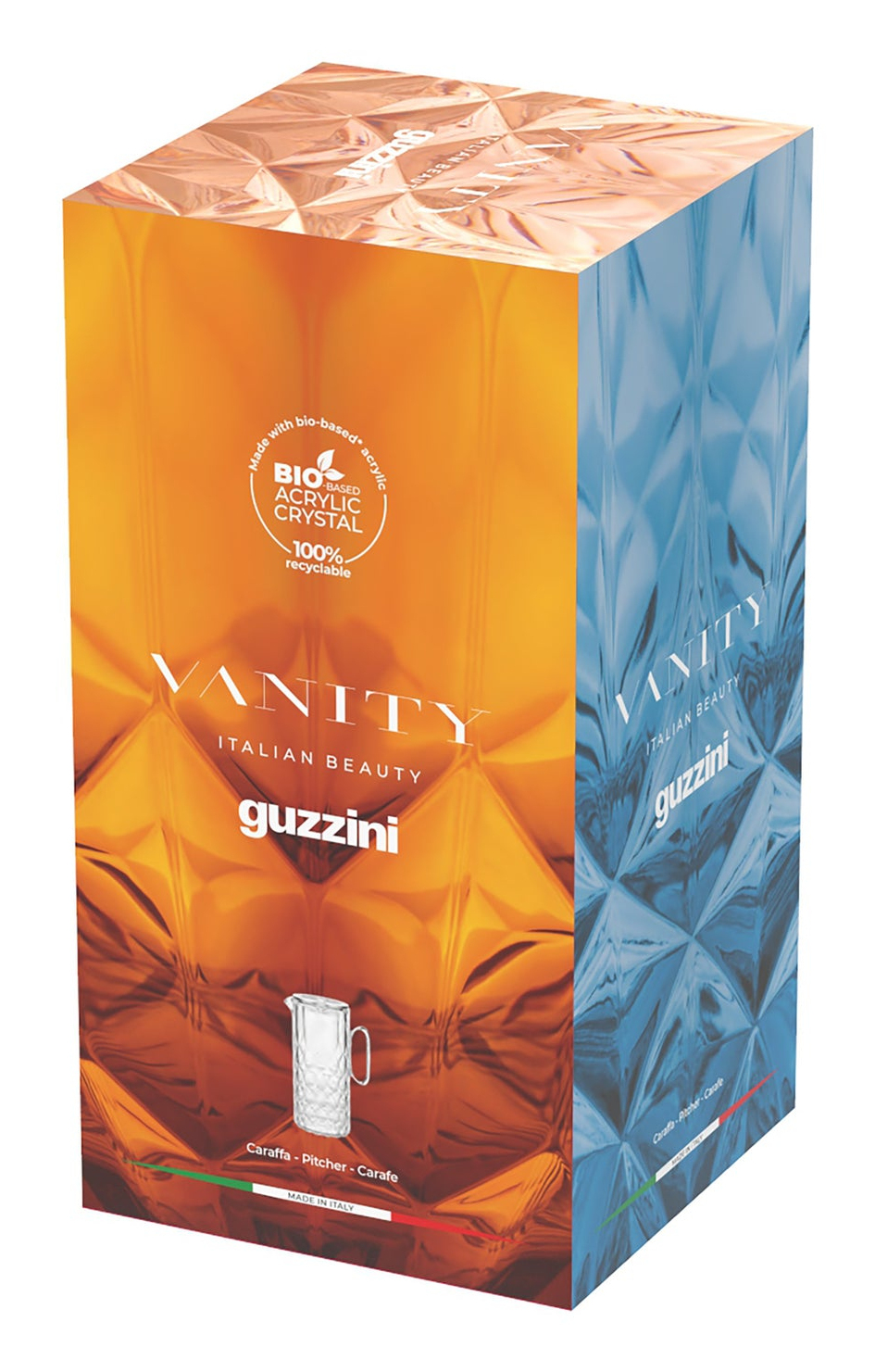 Guzzini VANITY Karaffe Saffron yellow, Ansicht 4