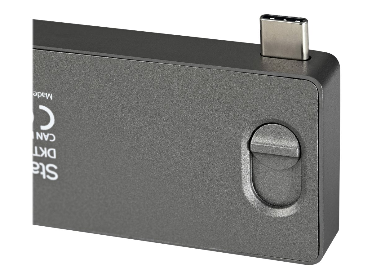 StarTech.com USB-C Multiport Adapter für MacBook Pro/Air - USB-C auf 4K HDMI, 100W Power Delivery Pass-through, SD/MicroSD, 2 Port USB 3.0 Hub - Portable USB-C Mini Dock (DKT30CMHSDPD) - Dockingstation - USB-C / Thunderbolt 3 - HDMI
