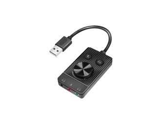 LogiLink UA0397 - USB Typ-A - 16 bit  48 kHz - 37 mm - 651 mm - 175 mm - 295 g