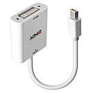 Lindy - Videoadapter - Mini DisplayPort (M) zu DVI (W) - DisplayPort 1.1 - 18 cm - passiver Konverter
