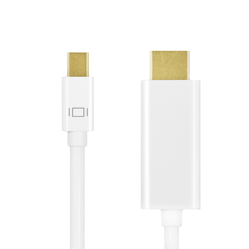 LogiLink Adapterkabel - Mini DisplayPort männlich zu HDMI männlich, Ansicht 3