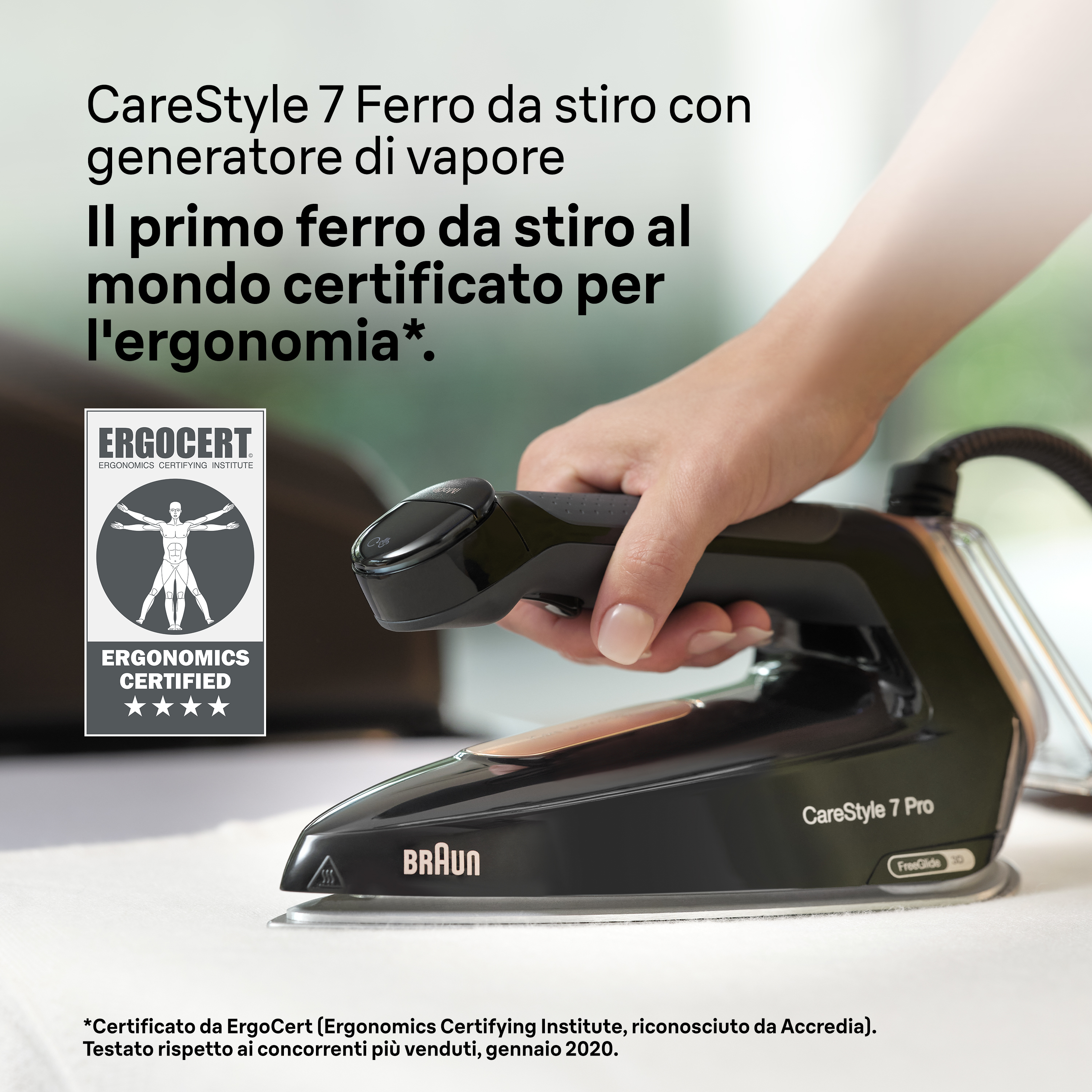 Braun CareStyle 7 Pro IS 7286 - 2700 W - 650 g/min - EloxalPlus soleplate - 8 bar - 2 l - 190 g/min, Ansicht 4